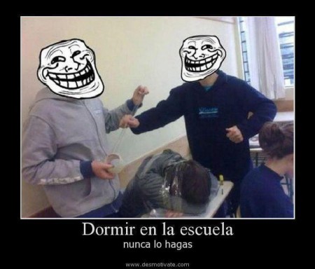 NUNCA duermas en clase